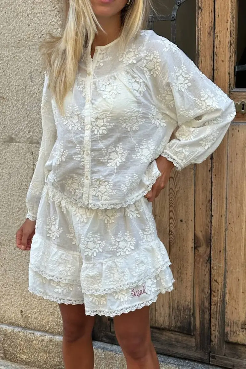 Sissel Edelbo - Delphine Shorts SE 1807 - Off White