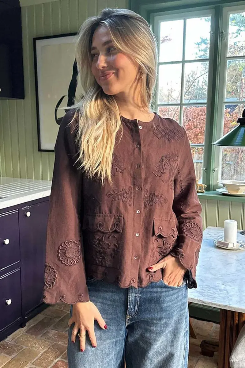 Sissel Edelbo - Ester Shirt Se 2014 - Seal Brown