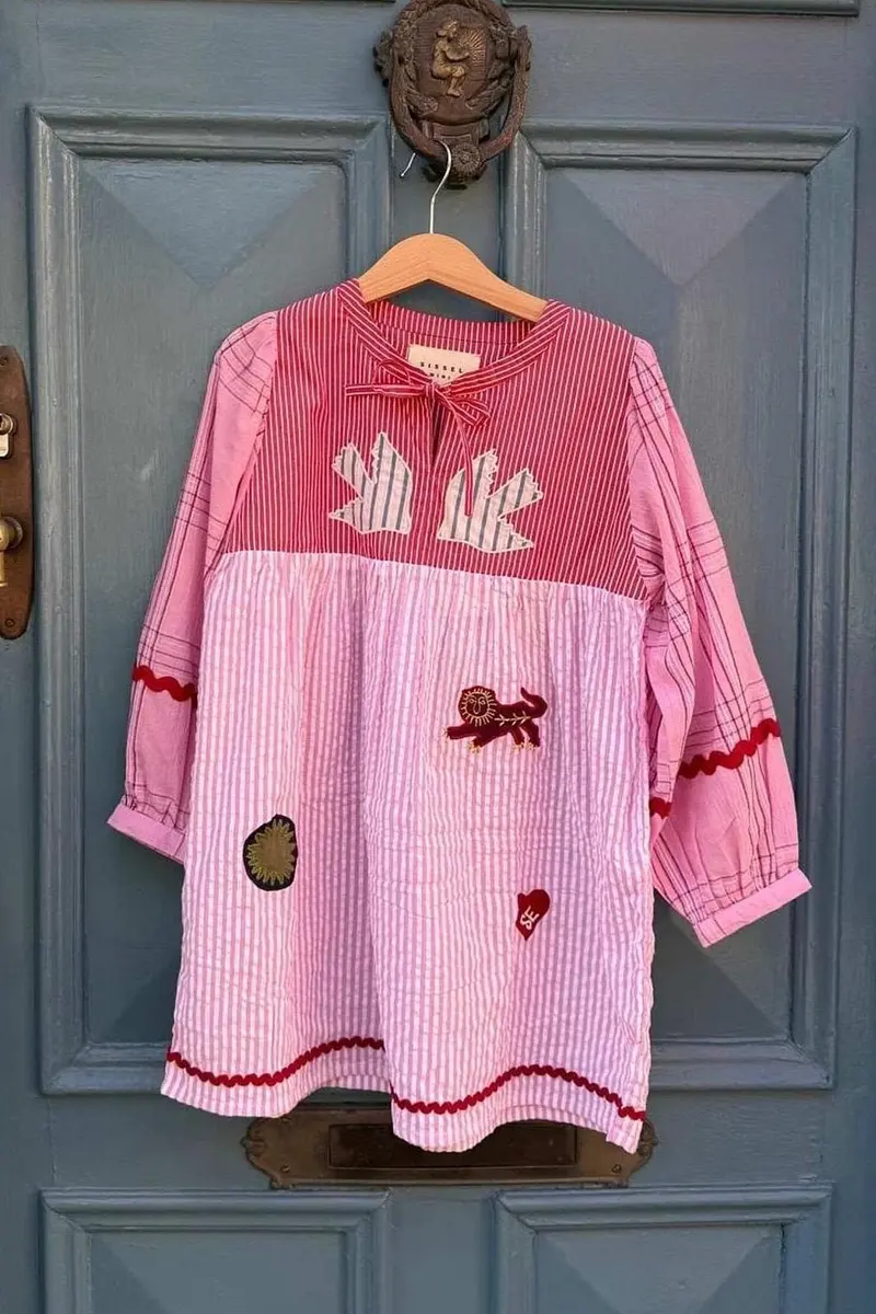 Sissel Edelbo - Gaia MINI Dress SE 1858 - Rose Mix
