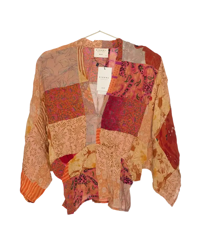 Sissel Edelbo - Juno SILK Patchwork Top SE 1755-1 - No. 127
