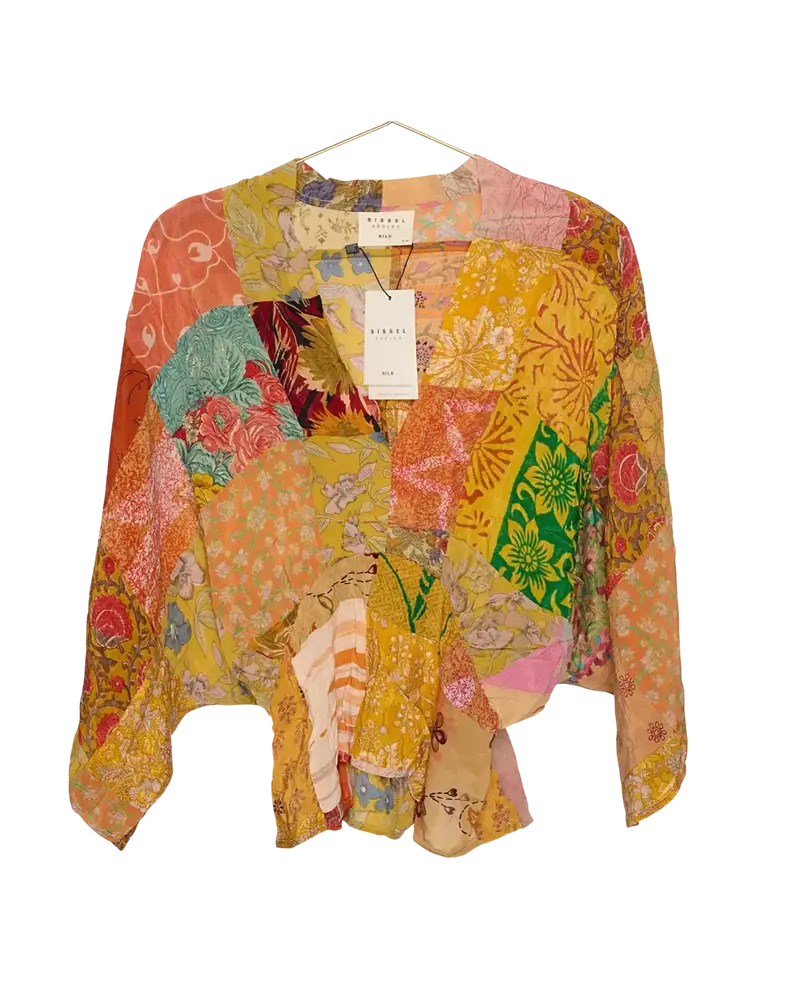 Sissel Edelbo - Juno SILK Patchwork Top SE 1755-1 - No. 197