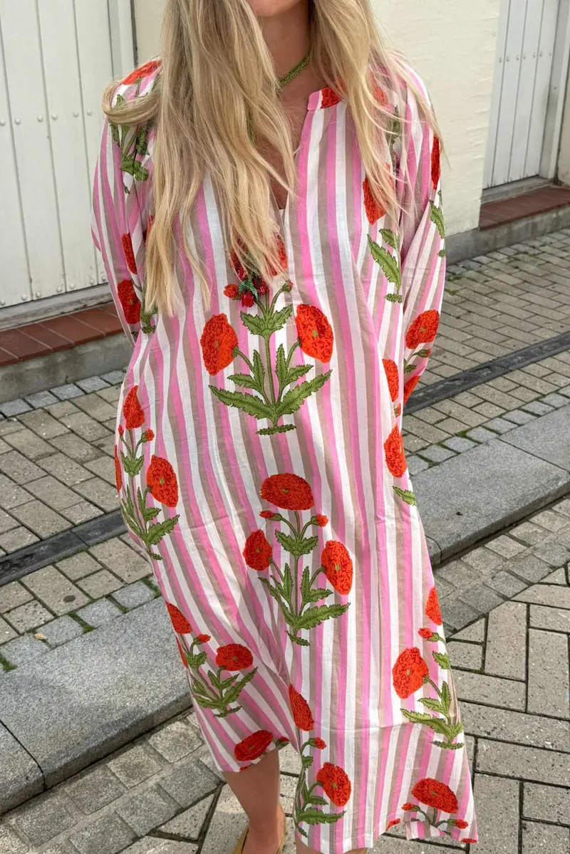 Sissel Edelbo - Lara Dress SE 1647 - Blush Mandarin