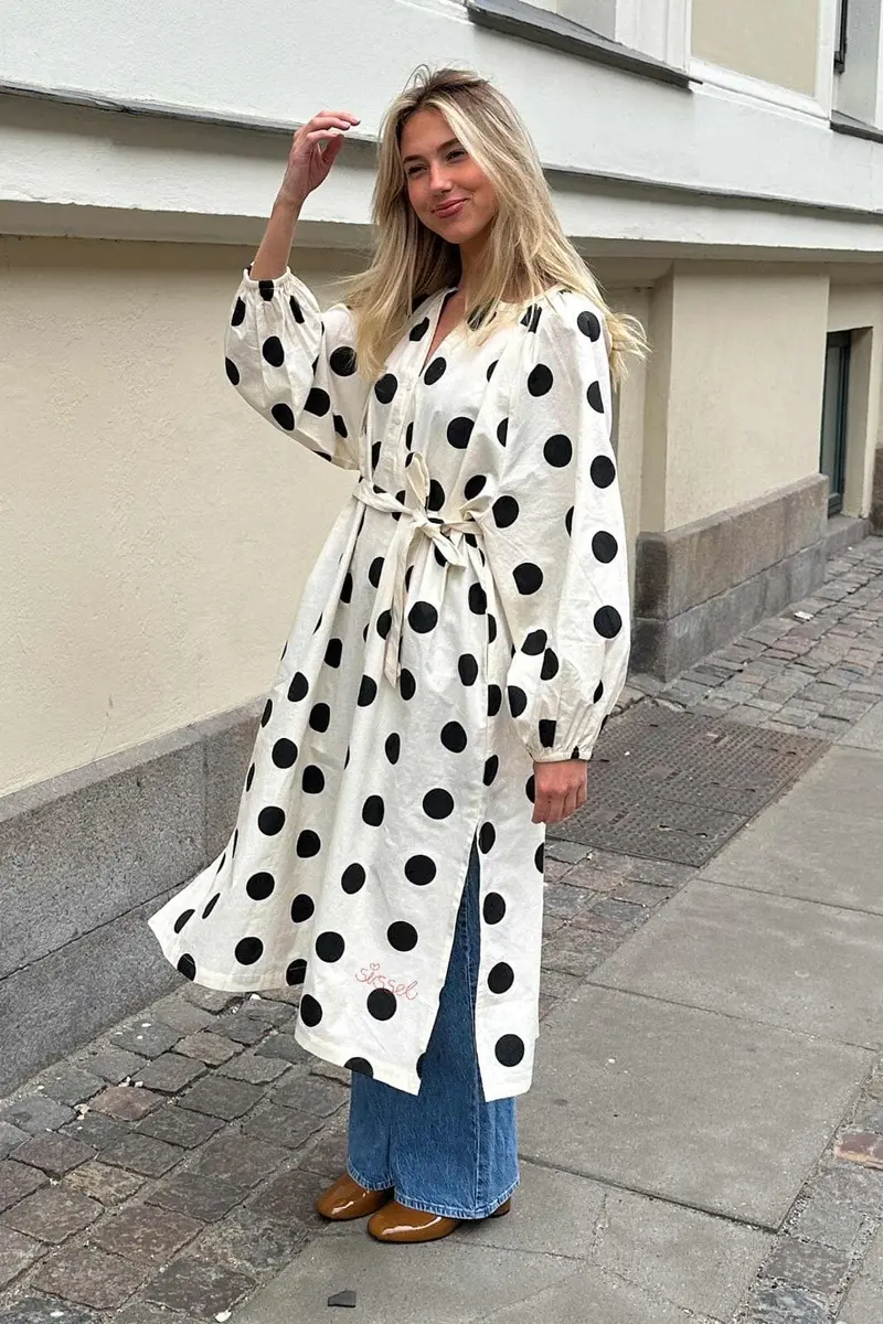 Sissel Edelbo - Lara Dress SE 1729 - Black Dot