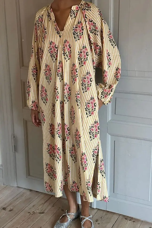 Sissel Edelbo - Lara Dress SE 1906 - Golden Yellow
