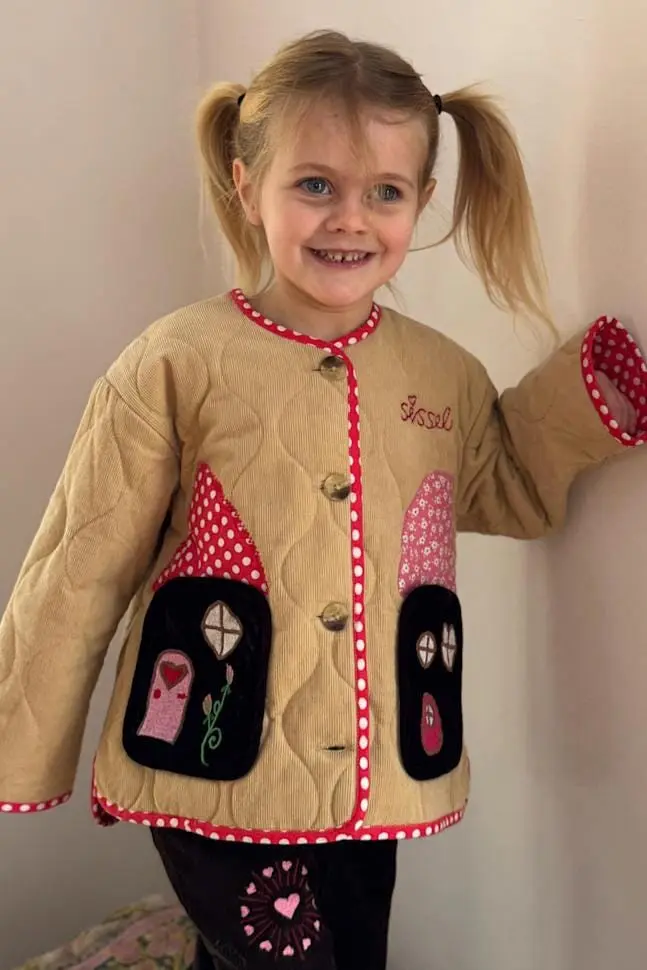 Sissel Edelbo - Lou Mini Jacket Se 2048 - Mushroom Dream