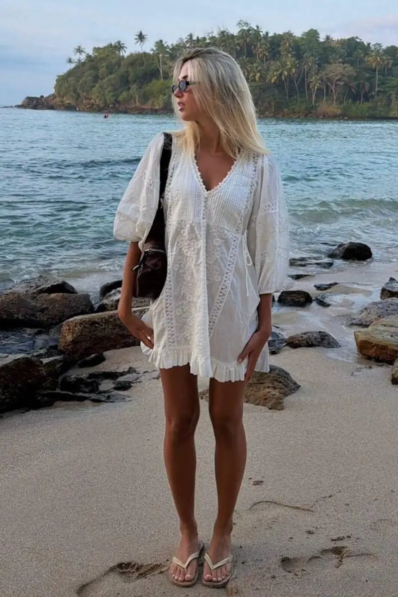 Sissel Edelbo - Mabel Dress SE 1821 - Off White