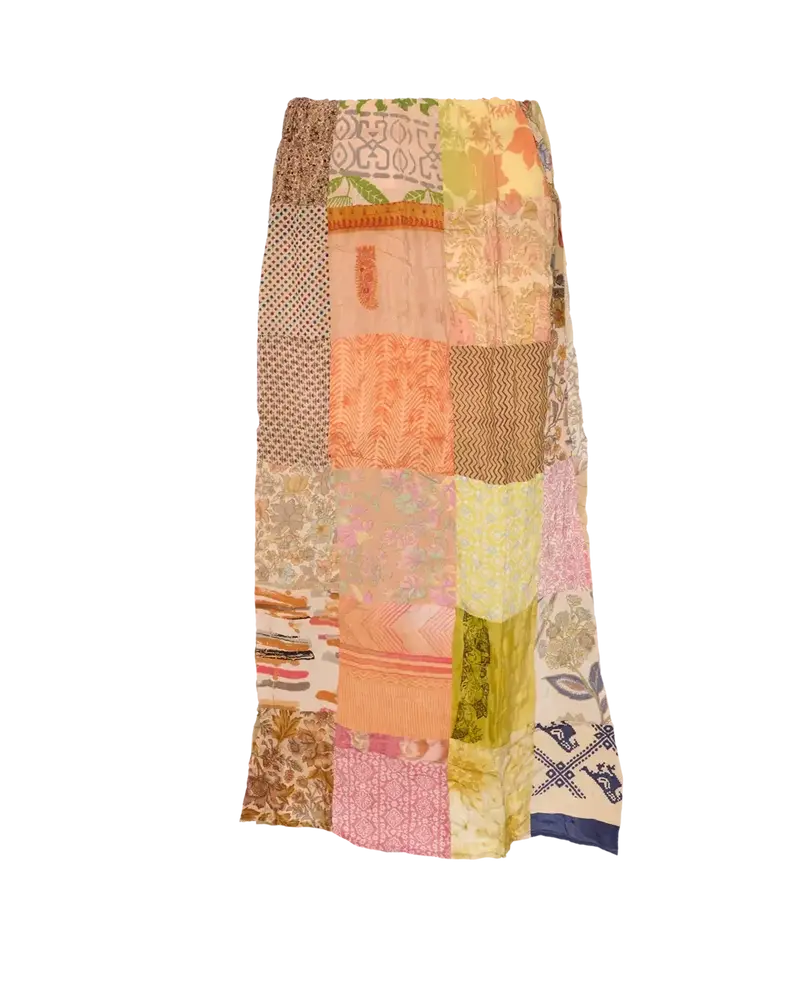 Sissel Edelbo - Maddie SILK Patchwork Skirt SE 1756-1 - No. 94