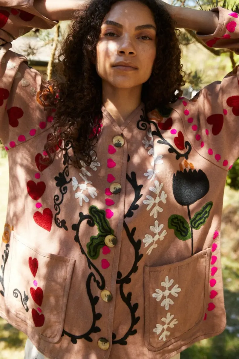 Sissel Edelbo - Maggie Suzani Jacket SE 1091 - Sand Wave