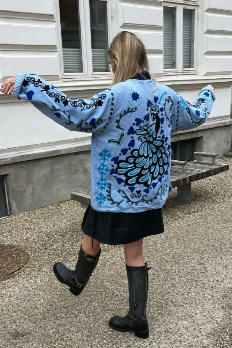 Sissel Edelbo - Maggie Suzani Jacket SE1090-1 - Blue Ocean