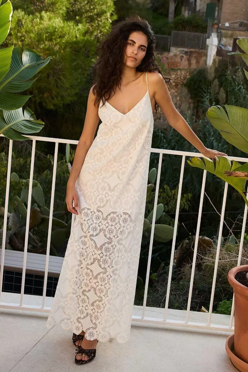Sissel Edelbo - Sascha Strap Dress SE 1653 - Off White