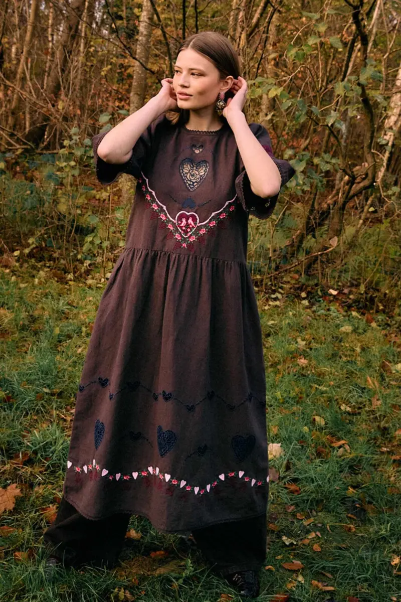 Sissel Edelbo - Sky Dress Se 2041 - Brown