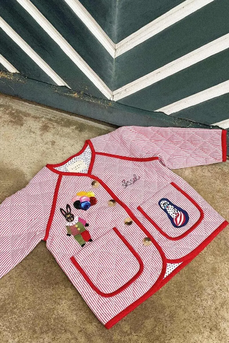 Sissel Edelbo - Vega MINI Jacket SE 1884 - Candy Stripes