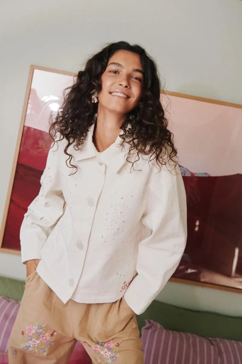Sissel Edelbo - Vintage Jacket SE 1915 - White Napkin