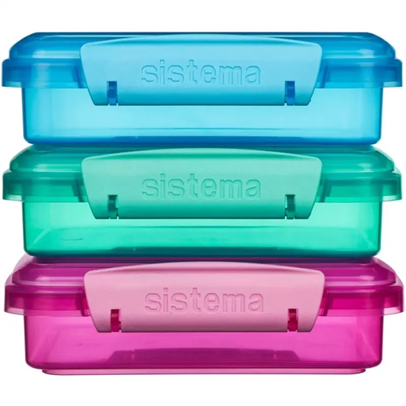 Sistema Sandwich Box Madkasse 450 ml Lunch Mixed Pack 3-pak