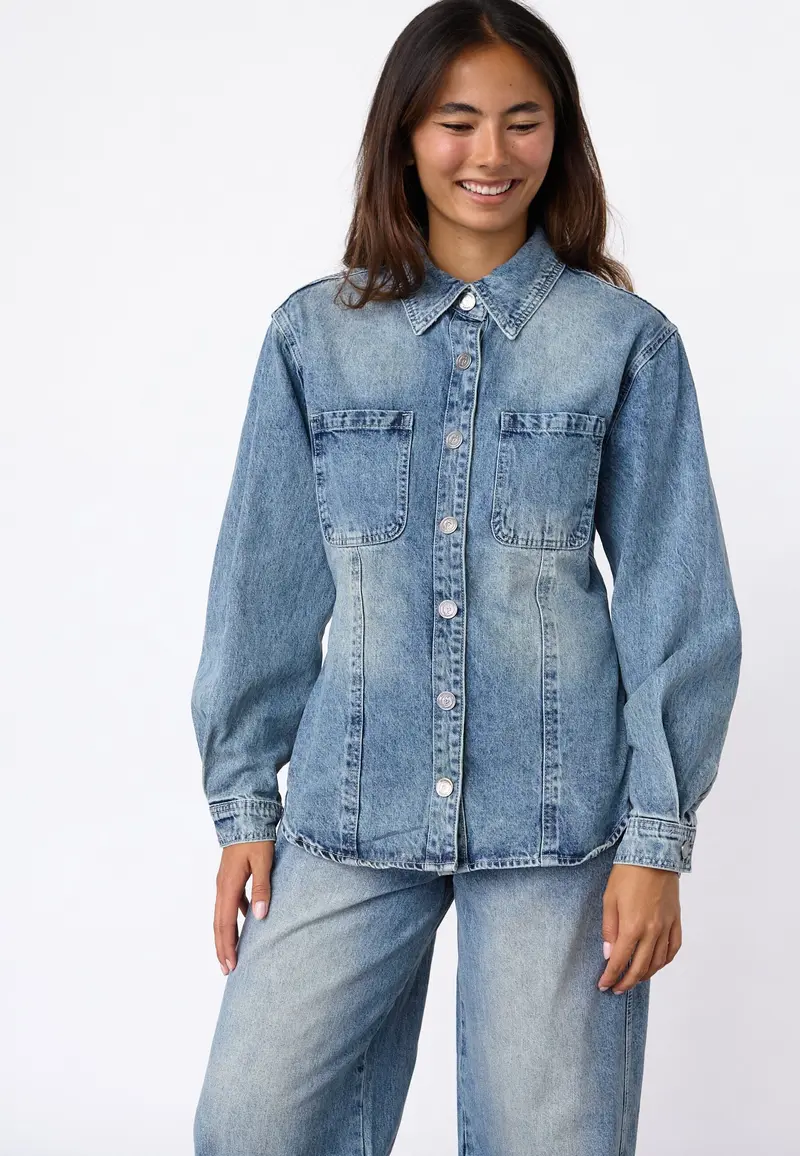Sisters Point - Fiora-Sh 20121 - 904 - Vintage Denim