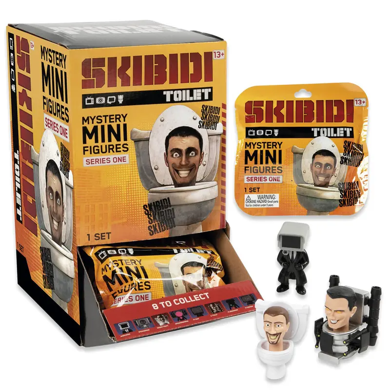 Skibidi Toilet Surprise bag figur (Assorteret)