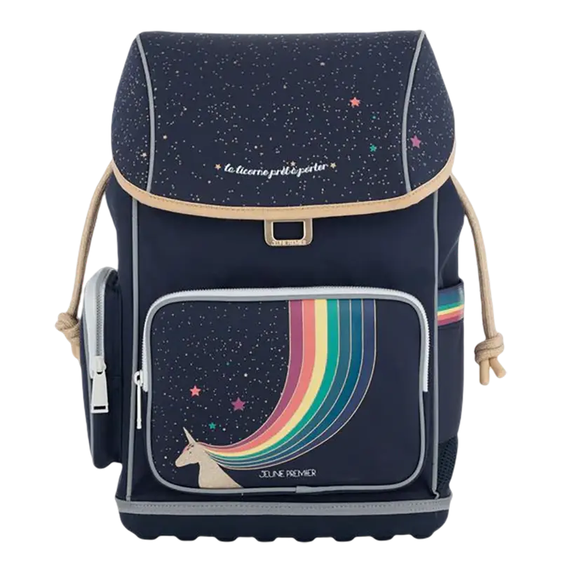 Skoletaske, Ergomaxx, Unicorn gold