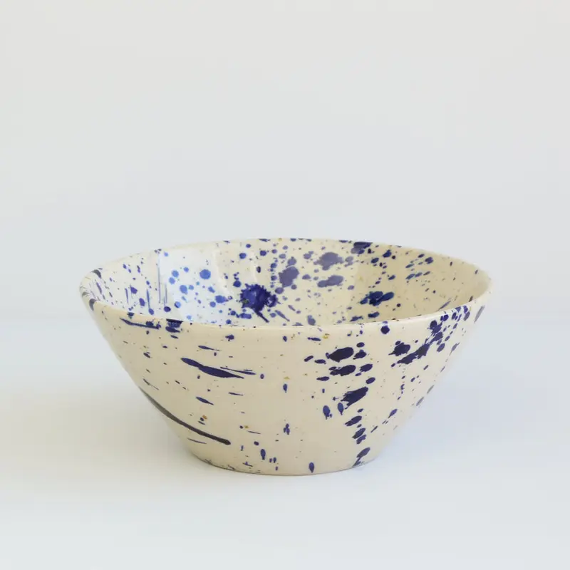 Small bowl / Blue Splash