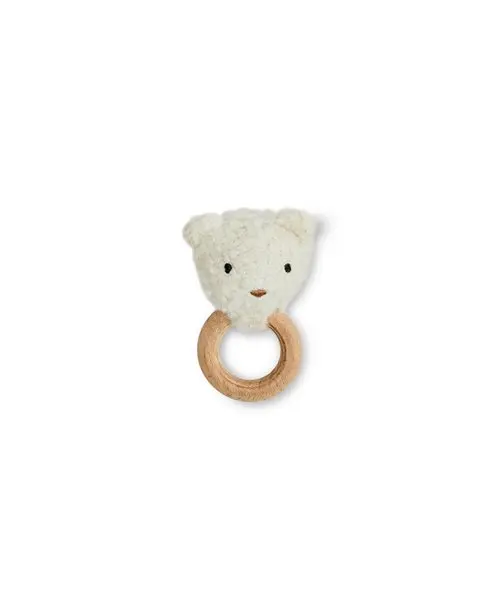 Smallstuff Rangle, bamse, bouclé merino uld, off white