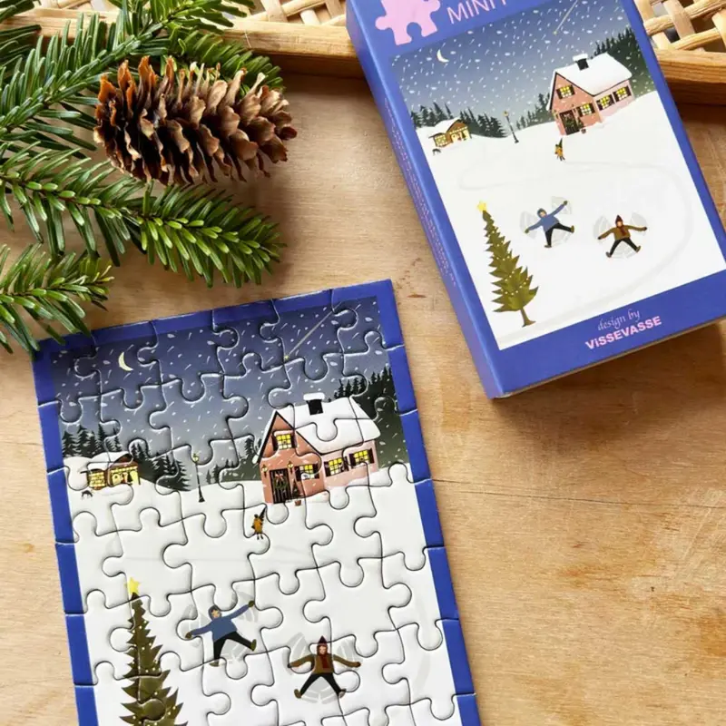 SNOW ANGELS - mini puzzle