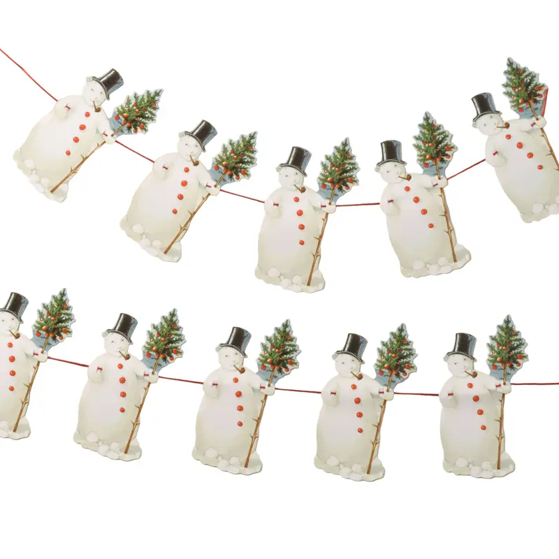 Snowmen Paper Garland