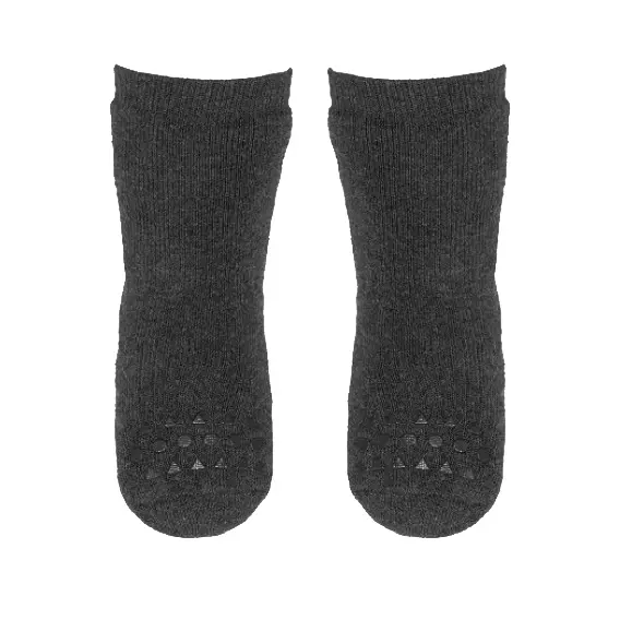 Sokker, dark grey melange