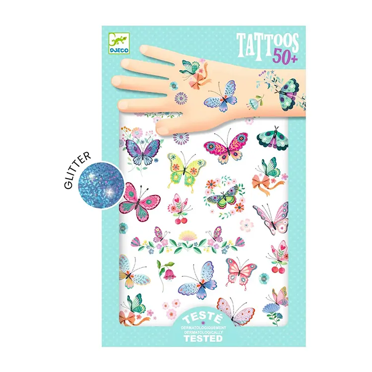 Sommerfugle Tatoveringer | Midlertidig Tatovering
