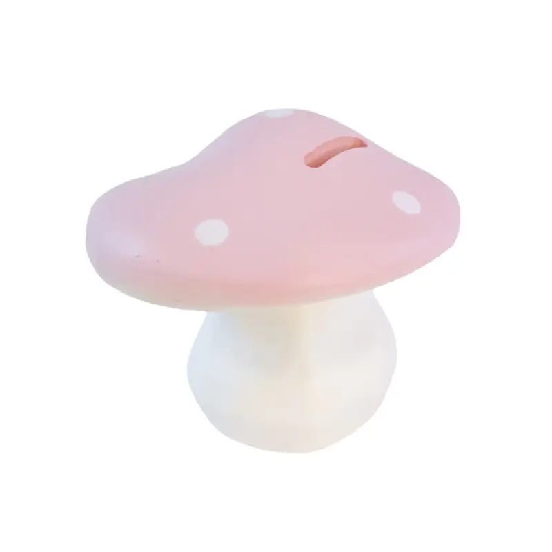 Sparebøsse, svamp, vintage pink