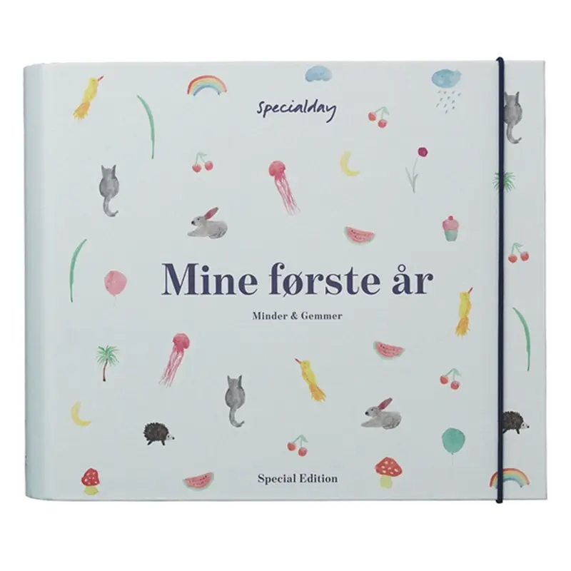 Specialday Mine Første År Blå Ringbind