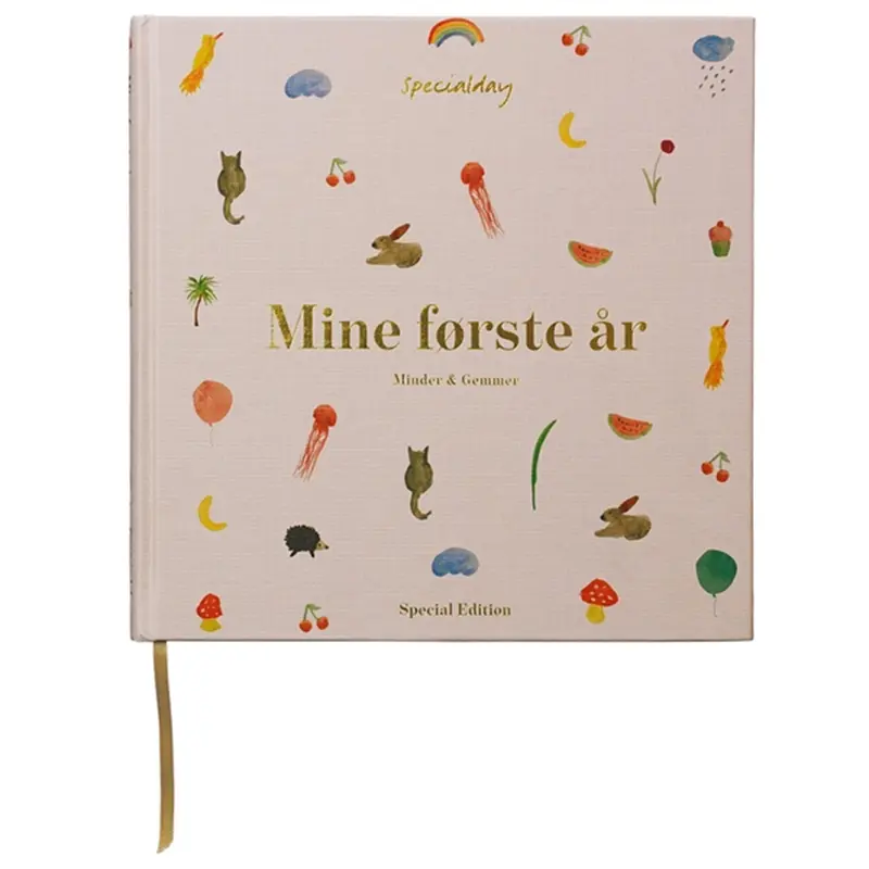 Specialday Mine Første År Rosa Bog