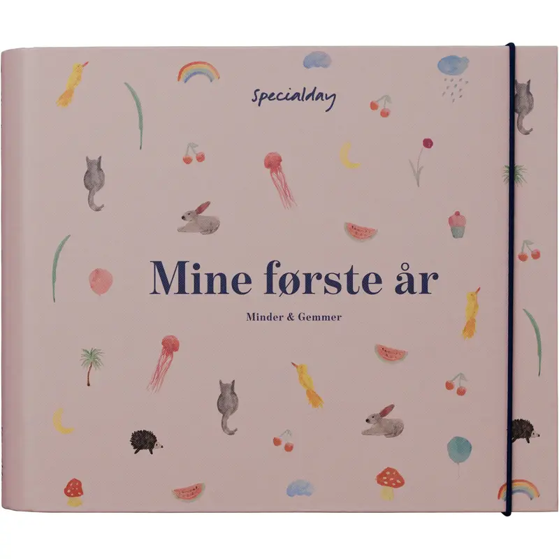 Specialday Mine Første År Rosa Ringbind