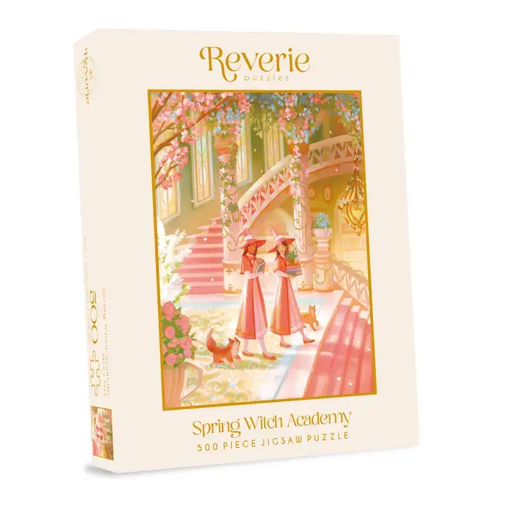 Spring Witch Academy 500 brikker luksuspuslespil fra Reverie