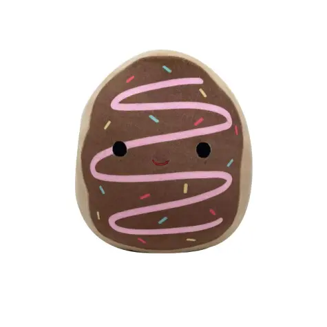 Squishmallow Deja the Donut på 19 cm.