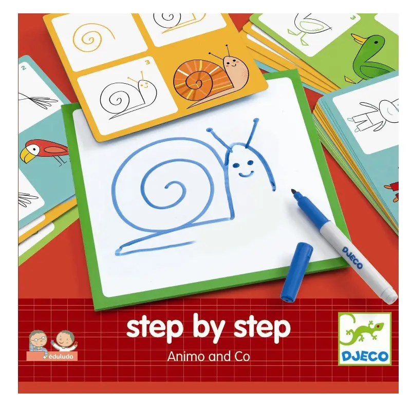Step-by-step tegnesæt, Dyrevenner