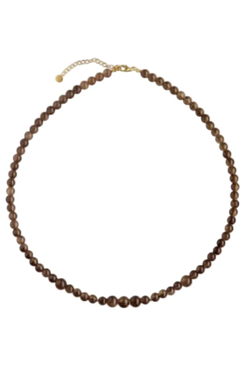 Stine A - Cherie Bon Bon Necklace - Mocha - 2068-02-OS