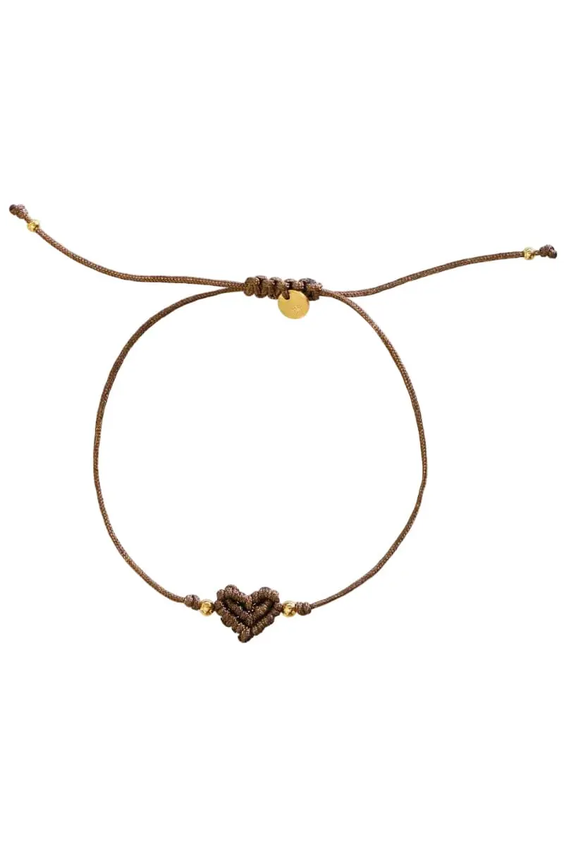 Stine A - Love Bracelet Mocha - 3236-2