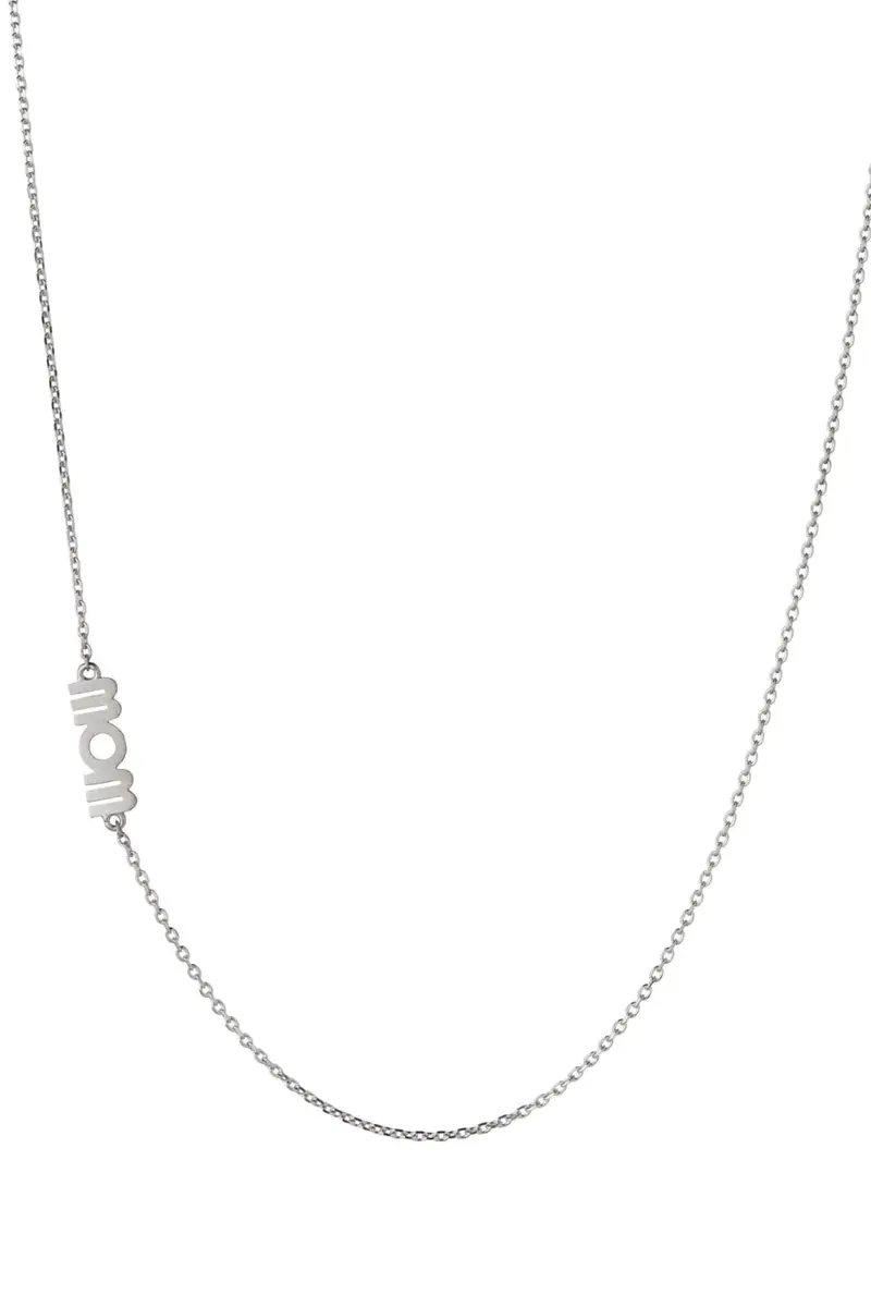 Stine A - Wow Mom Necklace Silver - 2054-00-Os
