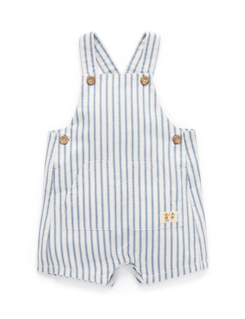 Striped Overalls - Nautical Stripe