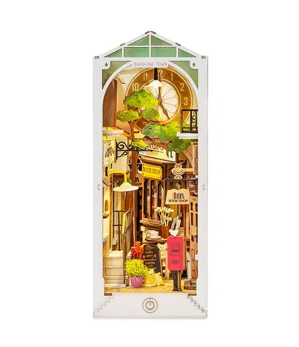 Sunshine Town Book Nook 246 brikker 3D-puslespil