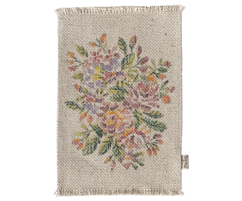 Tæppe, blomster, medium