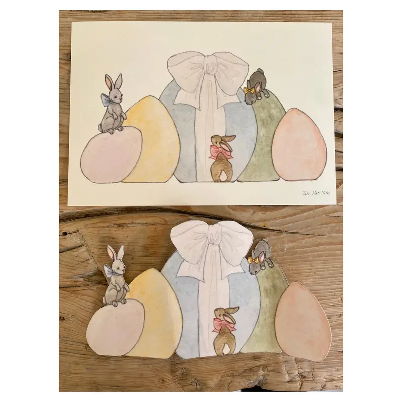 Tall Hat Tales - Hand-painted Easter Eggs & Bunnies