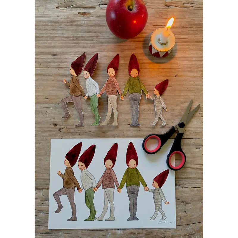 Tall Hat Tales - Hand-painted Elves Aisle