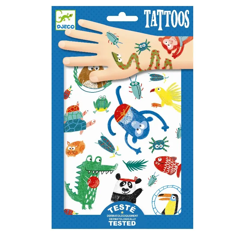 Tattoos, vilde dyr