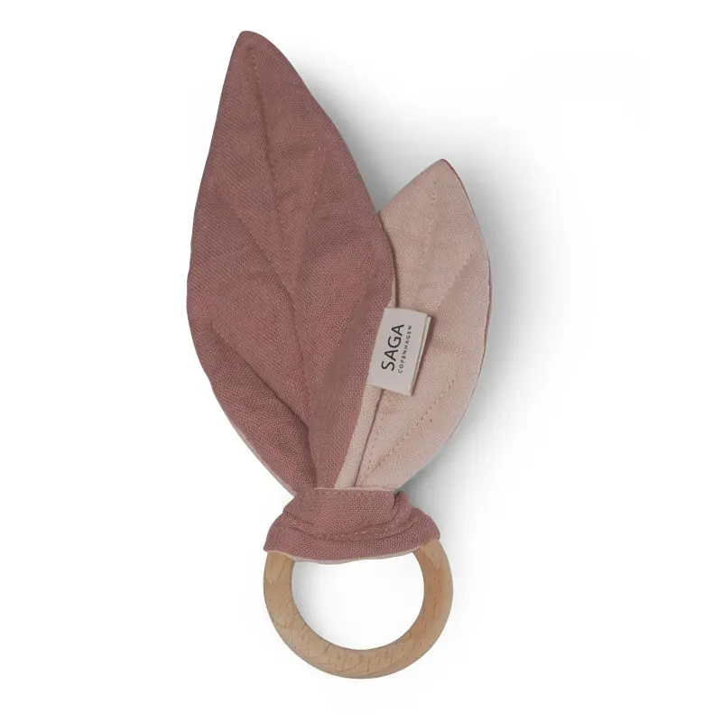 Teething Leaf - Blaoa - Mix Rose