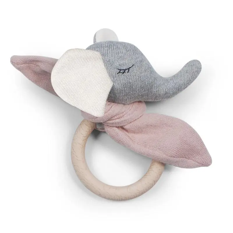 Teething Ring - Baldur - Rose