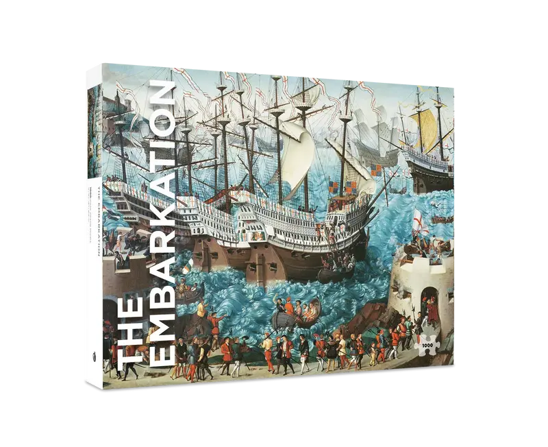 The Embarkation 1000 brikker puslespil fra Pomegranate