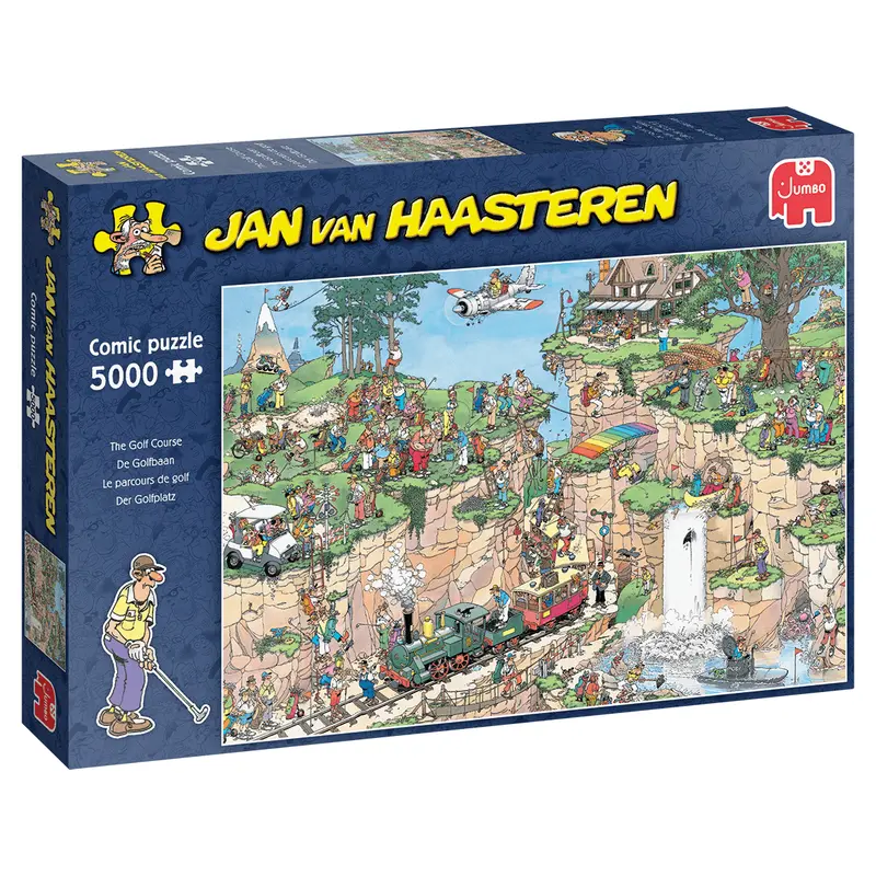 The Golf Course Jan van Haasteren 5000 brikker puslespil