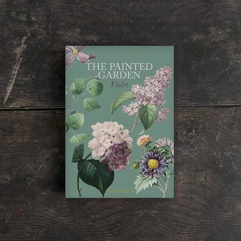 The painted garden / Violet / 8 kort