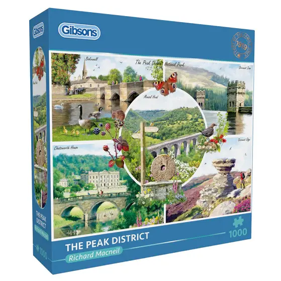 The Peak District 1000 brikker Gibson