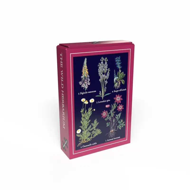 The Wild Herbarium minipuslespil med 99 brikker fra Penny Puzzle
